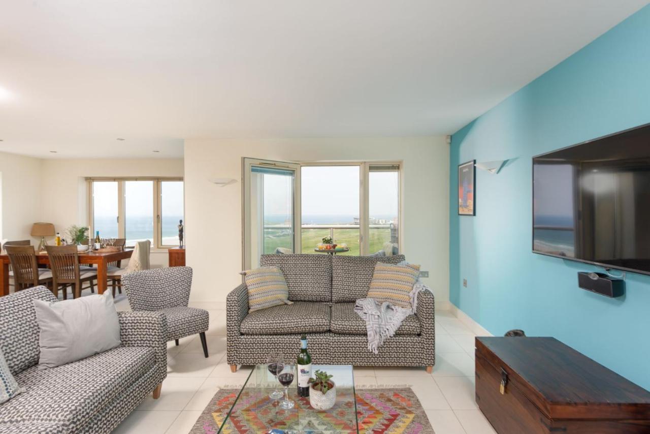 5 The Vista, Newquay Villa นิวคีย์ ภายนอก รูปภาพ